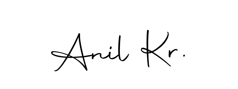 Similarly Autography-DOLnW is the best handwritten signature design. Signature creator online .You can use it as an online autograph creator for name Anil Kr.. Anil Kr. signature style 10 images and pictures png