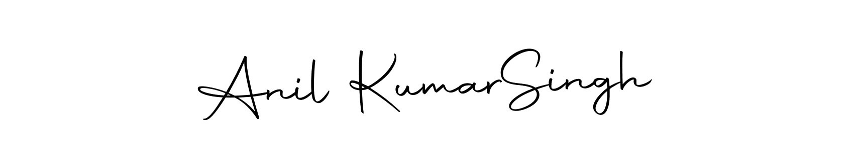 The best way (Autography-DOLnW) to make a short signature is to pick only two or three words in your name. The name Anil Kumar  Singh include a total of six letters. For converting this name. Anil Kumar  Singh signature style 10 images and pictures png