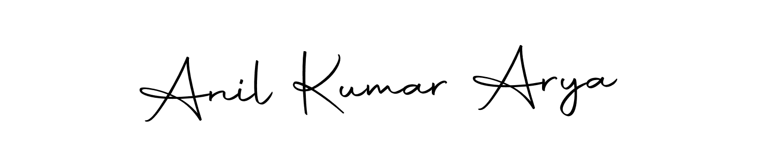 Make a beautiful signature design for name Anil Kumar Arya. Use this online signature maker to create a handwritten signature for free. Anil Kumar Arya signature style 10 images and pictures png