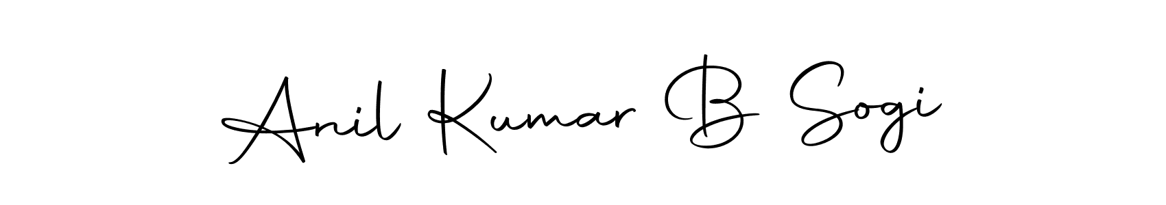 Autography-DOLnW is a professional signature style that is perfect for those who want to add a touch of class to their signature. It is also a great choice for those who want to make their signature more unique. Get Anil Kumar B Sogi name to fancy signature for free. Anil Kumar B Sogi signature style 10 images and pictures png