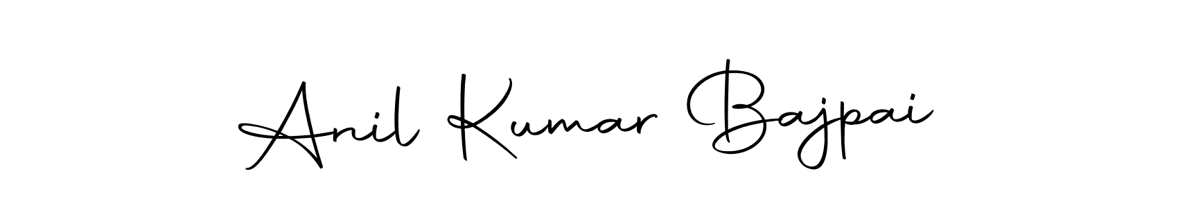 How to make Anil Kumar Bajpai name signature. Use Autography-DOLnW style for creating short signs online. This is the latest handwritten sign. Anil Kumar Bajpai signature style 10 images and pictures png