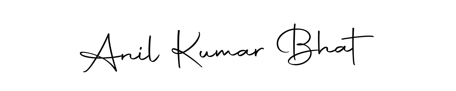 Use a signature maker to create a handwritten signature online. With this signature software, you can design (Autography-DOLnW) your own signature for name Anil Kumar Bhat. Anil Kumar Bhat signature style 10 images and pictures png