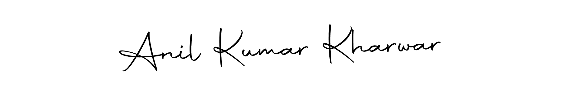 How to make Anil Kumar Kharwar signature? Autography-DOLnW is a professional autograph style. Create handwritten signature for Anil Kumar Kharwar name. Anil Kumar Kharwar signature style 10 images and pictures png