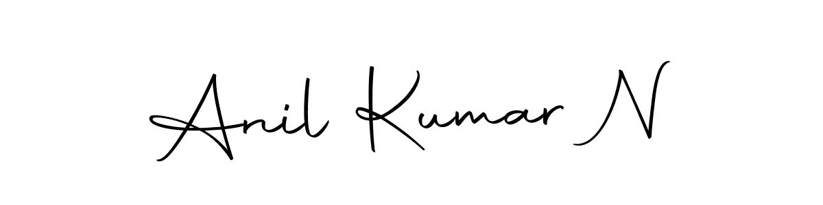 Create a beautiful signature design for name Anil Kumar N. With this signature (Autography-DOLnW) fonts, you can make a handwritten signature for free. Anil Kumar N signature style 10 images and pictures png