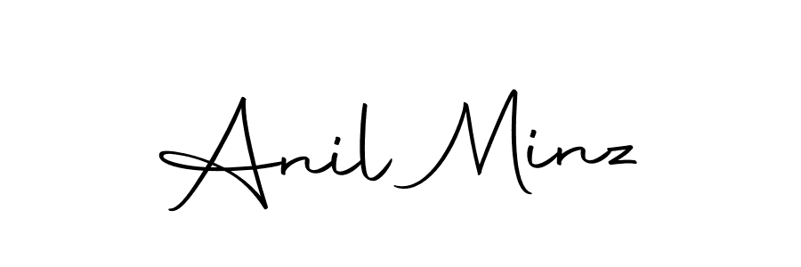 Also we have Anil Minz name is the best signature style. Create professional handwritten signature collection using Autography-DOLnW autograph style. Anil Minz signature style 10 images and pictures png