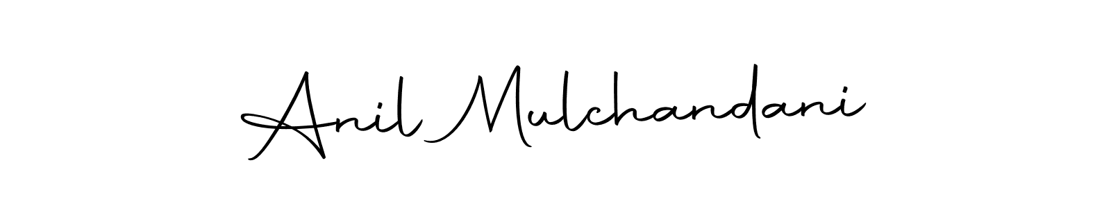 Make a beautiful signature design for name Anil Mulchandani. Use this online signature maker to create a handwritten signature for free. Anil Mulchandani signature style 10 images and pictures png