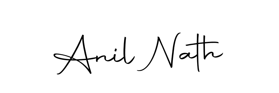You should practise on your own different ways (Autography-DOLnW) to write your name (Anil Nath) in signature. don't let someone else do it for you. Anil Nath signature style 10 images and pictures png