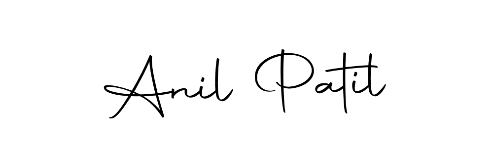 Design your own signature with our free online signature maker. With this signature software, you can create a handwritten (Autography-DOLnW) signature for name Anil Patil. Anil Patil signature style 10 images and pictures png