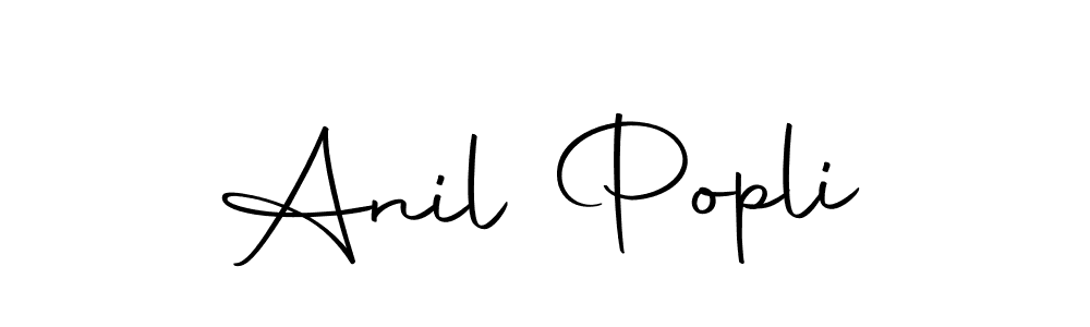 Make a short Anil Popli signature style. Manage your documents anywhere anytime using Autography-DOLnW. Create and add eSignatures, submit forms, share and send files easily. Anil Popli signature style 10 images and pictures png