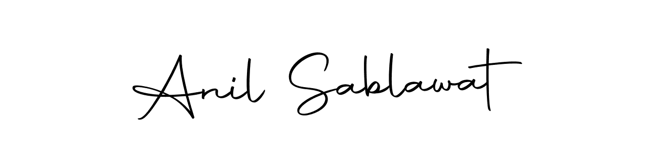 Create a beautiful signature design for name Anil Sablawat. With this signature (Autography-DOLnW) fonts, you can make a handwritten signature for free. Anil Sablawat signature style 10 images and pictures png