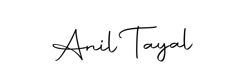 Anil Tayal stylish signature style. Best Handwritten Sign (Autography-DOLnW) for my name. Handwritten Signature Collection Ideas for my name Anil Tayal. Anil Tayal signature style 10 images and pictures png