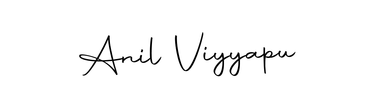 Anil Viyyapu stylish signature style. Best Handwritten Sign (Autography-DOLnW) for my name. Handwritten Signature Collection Ideas for my name Anil Viyyapu. Anil Viyyapu signature style 10 images and pictures png