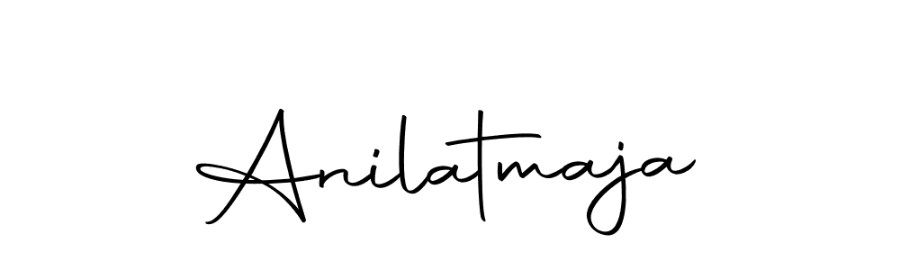 Here are the top 10 professional signature styles for the name Anilatmaja. These are the best autograph styles you can use for your name. Anilatmaja signature style 10 images and pictures png