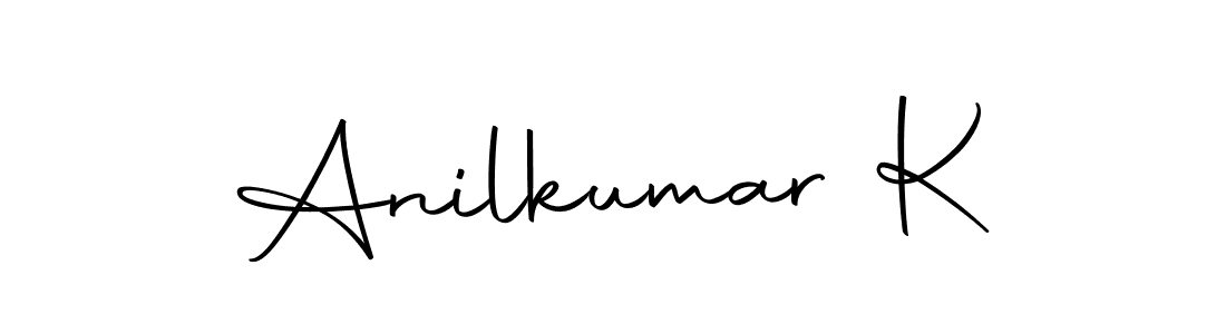Also we have Anilkumar K name is the best signature style. Create professional handwritten signature collection using Autography-DOLnW autograph style. Anilkumar K signature style 10 images and pictures png