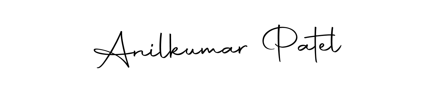 Design your own signature with our free online signature maker. With this signature software, you can create a handwritten (Autography-DOLnW) signature for name Anilkumar Patel. Anilkumar Patel signature style 10 images and pictures png