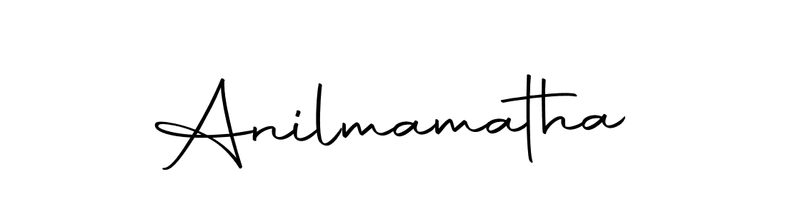 How to make Anilmamatha signature? Autography-DOLnW is a professional autograph style. Create handwritten signature for Anilmamatha name. Anilmamatha signature style 10 images and pictures png