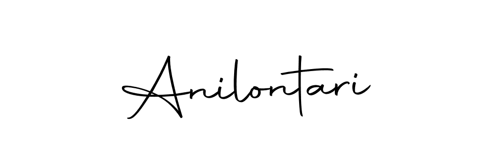 Create a beautiful signature design for name Anilontari. With this signature (Autography-DOLnW) fonts, you can make a handwritten signature for free. Anilontari signature style 10 images and pictures png