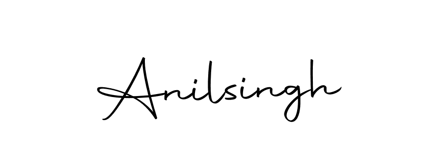 Anilsingh stylish signature style. Best Handwritten Sign (Autography-DOLnW) for my name. Handwritten Signature Collection Ideas for my name Anilsingh. Anilsingh signature style 10 images and pictures png
