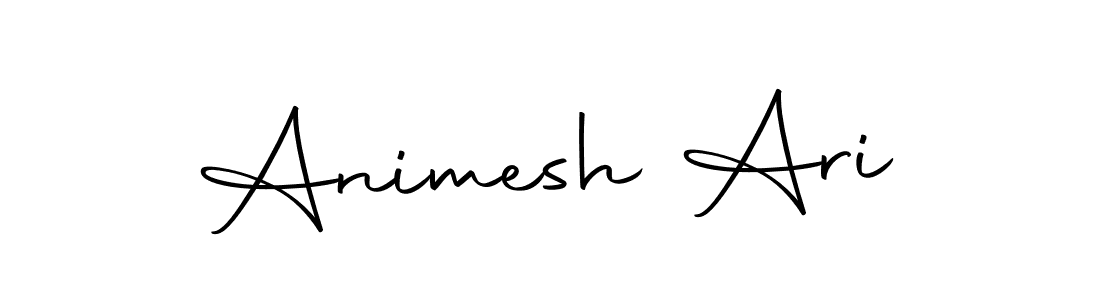 Also we have Animesh Ari name is the best signature style. Create professional handwritten signature collection using Autography-DOLnW autograph style. Animesh Ari signature style 10 images and pictures png
