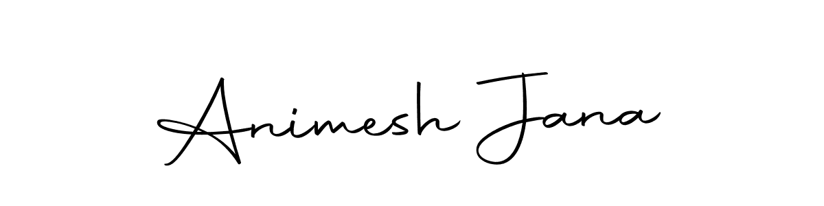 You can use this online signature creator to create a handwritten signature for the name Animesh Jana. This is the best online autograph maker. Animesh Jana signature style 10 images and pictures png