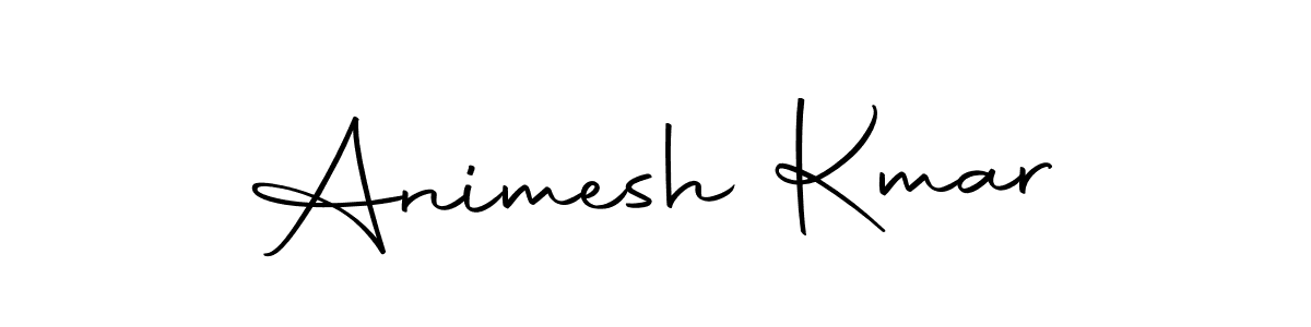 Create a beautiful signature design for name Animesh Kmar. With this signature (Autography-DOLnW) fonts, you can make a handwritten signature for free. Animesh Kmar signature style 10 images and pictures png