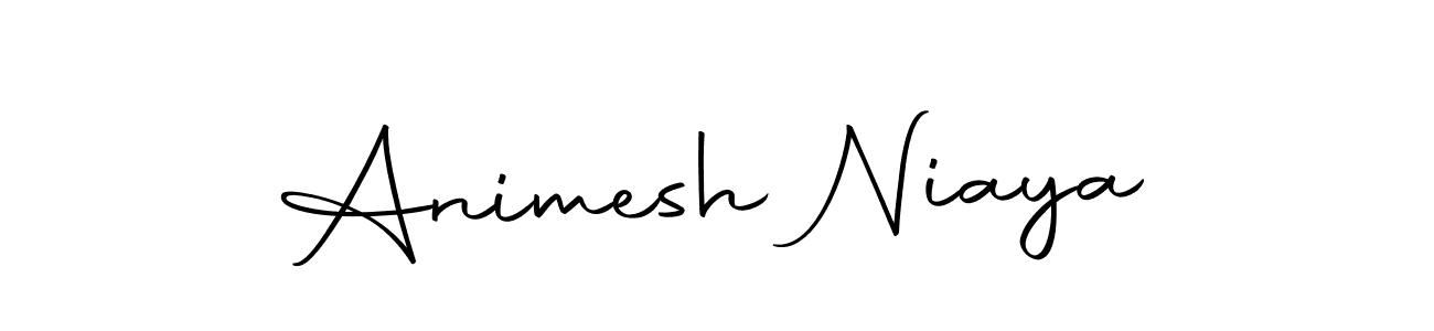 Design your own signature with our free online signature maker. With this signature software, you can create a handwritten (Autography-DOLnW) signature for name Animesh Niaya. Animesh Niaya signature style 10 images and pictures png