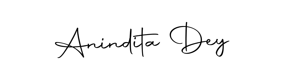 How to make Anindita Dey signature? Autography-DOLnW is a professional autograph style. Create handwritten signature for Anindita Dey name. Anindita Dey signature style 10 images and pictures png