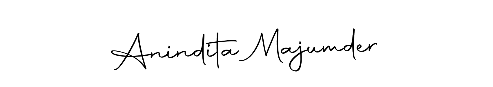Make a beautiful signature design for name Anindita Majumder. With this signature (Autography-DOLnW) style, you can create a handwritten signature for free. Anindita Majumder signature style 10 images and pictures png