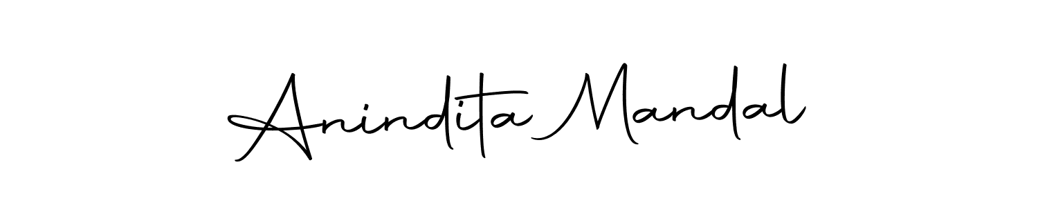 Design your own signature with our free online signature maker. With this signature software, you can create a handwritten (Autography-DOLnW) signature for name Anindita Mandal. Anindita Mandal signature style 10 images and pictures png