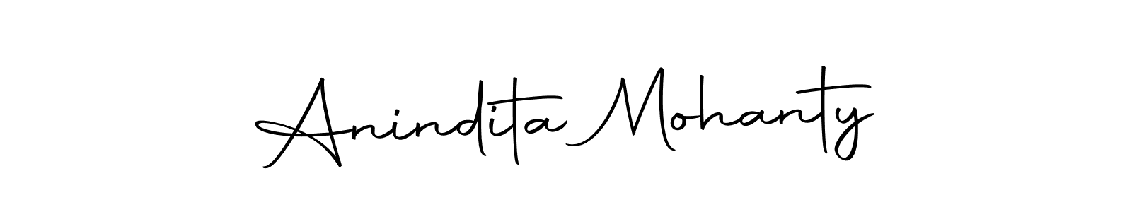 How to make Anindita Mohanty signature? Autography-DOLnW is a professional autograph style. Create handwritten signature for Anindita Mohanty name. Anindita Mohanty signature style 10 images and pictures png
