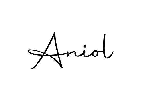 Best and Professional Signature Style for Aniol. Autography-DOLnW Best Signature Style Collection. Aniol signature style 10 images and pictures png