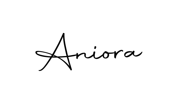 You should practise on your own different ways (Autography-DOLnW) to write your name (Aniora) in signature. don't let someone else do it for you. Aniora signature style 10 images and pictures png