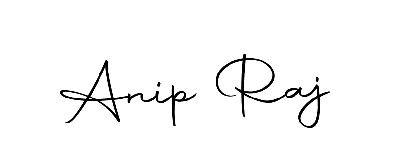 Design your own signature with our free online signature maker. With this signature software, you can create a handwritten (Autography-DOLnW) signature for name Anip Raj. Anip Raj signature style 10 images and pictures png