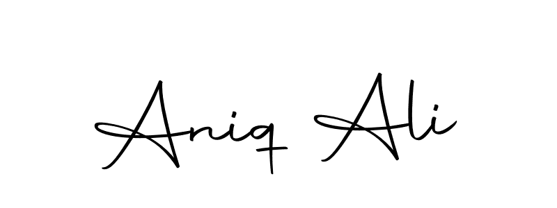 Here are the top 10 professional signature styles for the name Aniq Ali. These are the best autograph styles you can use for your name. Aniq Ali signature style 10 images and pictures png