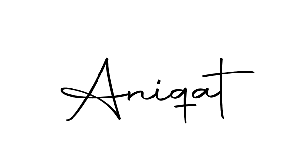 The best way (Autography-DOLnW) to make a short signature is to pick only two or three words in your name. The name Aniqat include a total of six letters. For converting this name. Aniqat signature style 10 images and pictures png