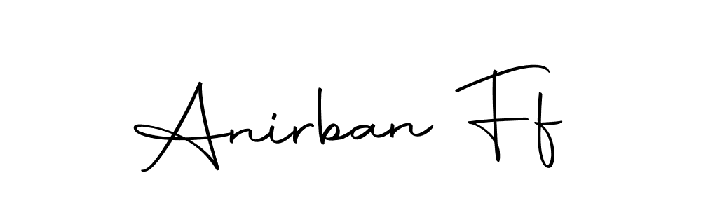 How to make Anirban Ff signature? Autography-DOLnW is a professional autograph style. Create handwritten signature for Anirban Ff name. Anirban Ff signature style 10 images and pictures png