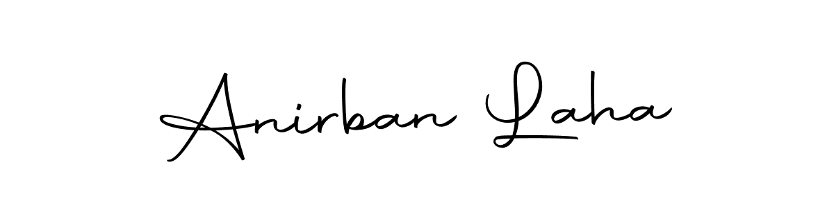 Create a beautiful signature design for name Anirban Laha. With this signature (Autography-DOLnW) fonts, you can make a handwritten signature for free. Anirban Laha signature style 10 images and pictures png