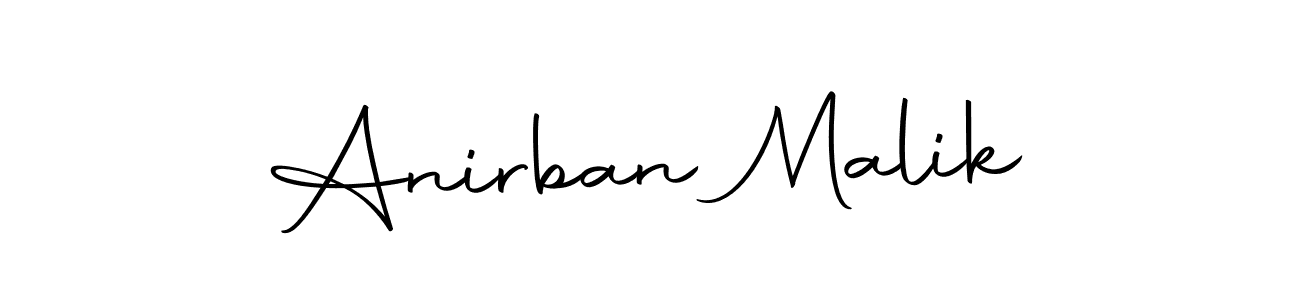 How to make Anirban Malik name signature. Use Autography-DOLnW style for creating short signs online. This is the latest handwritten sign. Anirban Malik signature style 10 images and pictures png