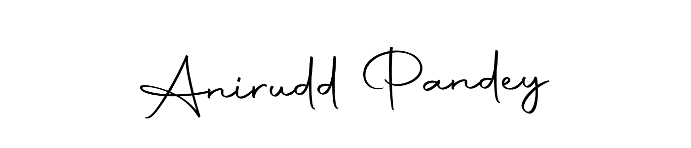 Also we have Anirudd Pandey name is the best signature style. Create professional handwritten signature collection using Autography-DOLnW autograph style. Anirudd Pandey signature style 10 images and pictures png