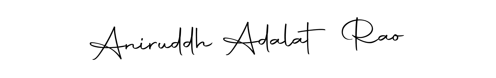 This is the best signature style for the Aniruddh Adalat Rao name. Also you like these signature font (Autography-DOLnW). Mix name signature. Aniruddh Adalat Rao signature style 10 images and pictures png