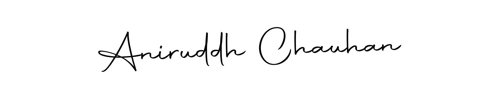 Use a signature maker to create a handwritten signature online. With this signature software, you can design (Autography-DOLnW) your own signature for name Aniruddh Chauhan. Aniruddh Chauhan signature style 10 images and pictures png