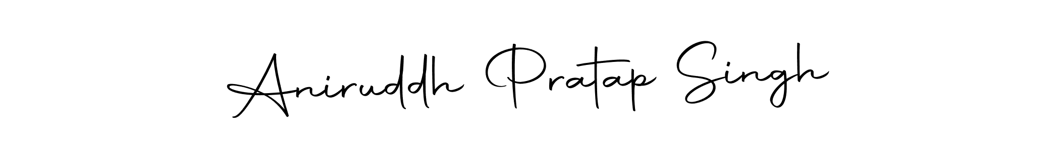 Design your own signature with our free online signature maker. With this signature software, you can create a handwritten (Autography-DOLnW) signature for name Aniruddh Pratap Singh. Aniruddh Pratap Singh signature style 10 images and pictures png