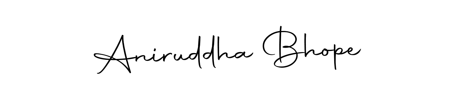 Use a signature maker to create a handwritten signature online. With this signature software, you can design (Autography-DOLnW) your own signature for name Aniruddha Bhope. Aniruddha Bhope signature style 10 images and pictures png