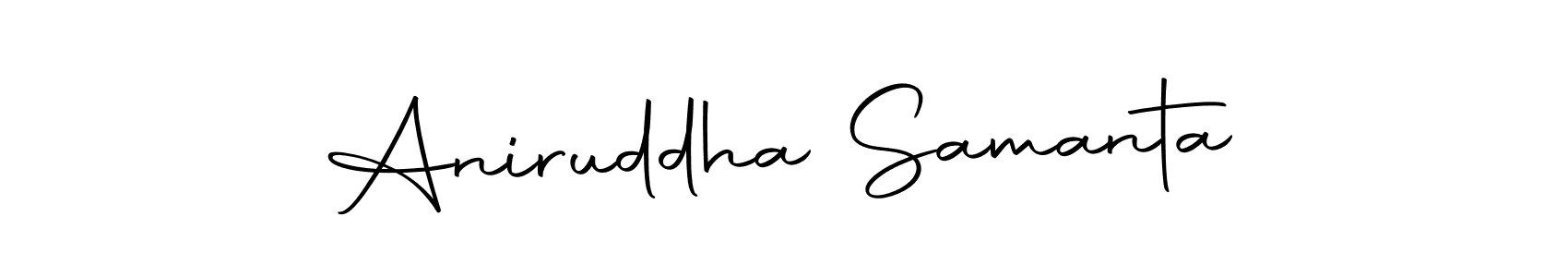 The best way (Autography-DOLnW) to make a short signature is to pick only two or three words in your name. The name Aniruddha Samanta include a total of six letters. For converting this name. Aniruddha Samanta signature style 10 images and pictures png