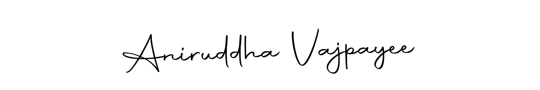 It looks lik you need a new signature style for name Aniruddha Vajpayee. Design unique handwritten (Autography-DOLnW) signature with our free signature maker in just a few clicks. Aniruddha Vajpayee signature style 10 images and pictures png