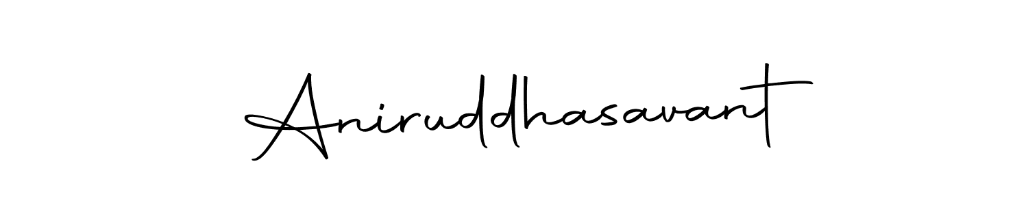 Make a beautiful signature design for name Aniruddhasavant. Use this online signature maker to create a handwritten signature for free. Aniruddhasavant signature style 10 images and pictures png