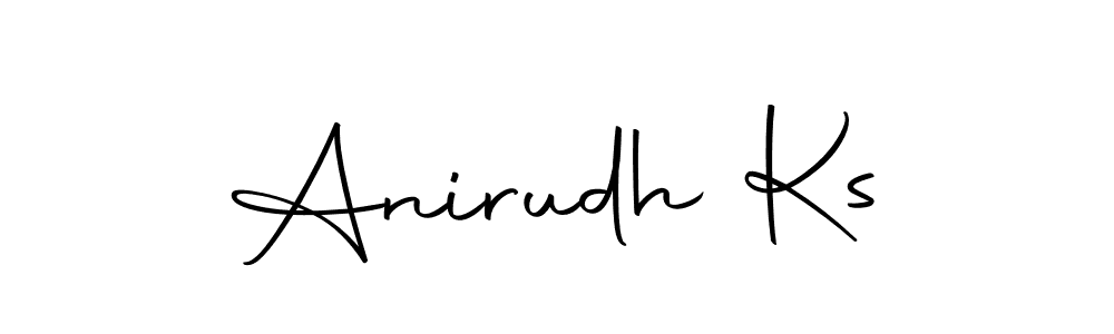 You should practise on your own different ways (Autography-DOLnW) to write your name (Anirudh Ks) in signature. don't let someone else do it for you. Anirudh Ks signature style 10 images and pictures png