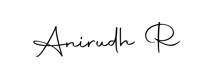 if you are searching for the best signature style for your name Anirudh R. so please give up your signature search. here we have designed multiple signature styles  using Autography-DOLnW. Anirudh R signature style 10 images and pictures png