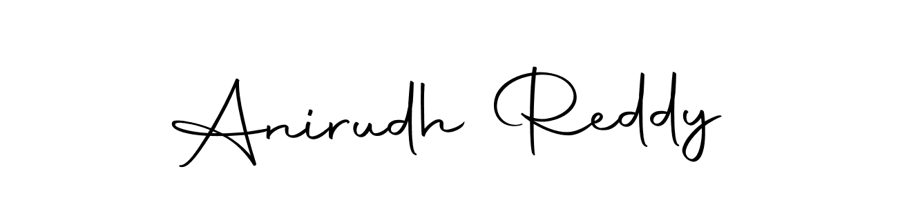 Make a beautiful signature design for name Anirudh Reddy. With this signature (Autography-DOLnW) style, you can create a handwritten signature for free. Anirudh Reddy signature style 10 images and pictures png