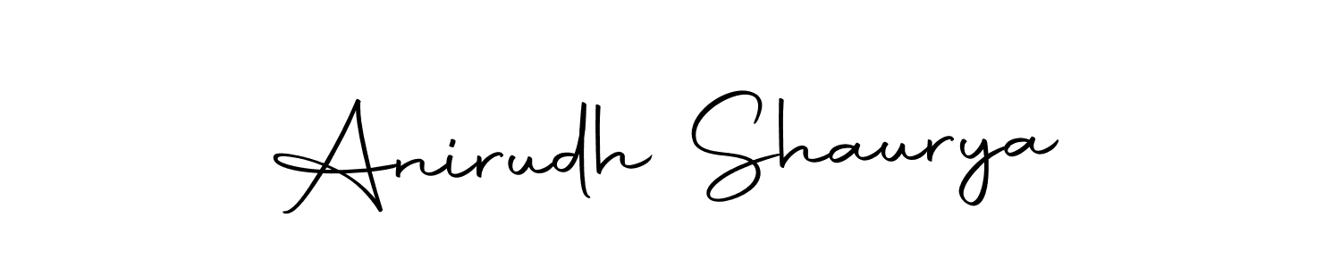 The best way (Autography-DOLnW) to make a short signature is to pick only two or three words in your name. The name Anirudh Shaurya include a total of six letters. For converting this name. Anirudh Shaurya signature style 10 images and pictures png